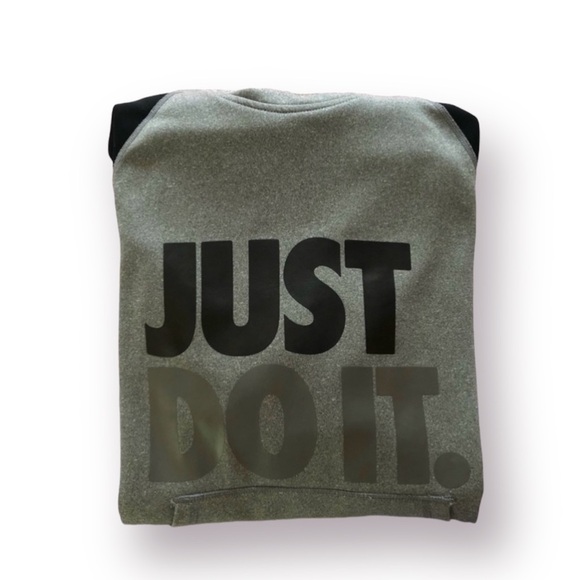 Grey and Black Therma-Fit Nike Sweatshirt - Picture 3 of 9